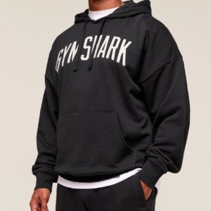 HOODIE WORN BLACK – Image 2