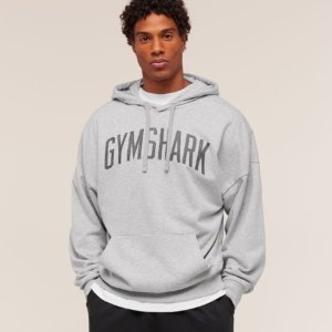 HOODIE WORN GREY – Image 1