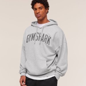 HOODIE WORN GREY – Image 2