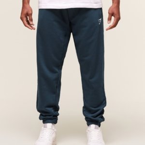 JOGGERS CREST NAVY OVERSIZE – Image 1