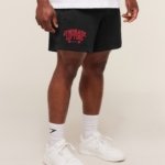 GYMSHARK LIFTING BARBELL MESH 5" SHORT