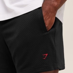GYMSHARK LIFTING BARBELL MESH 5" SHORT – Image 6