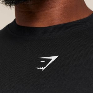 POWER T-SHIRT WHITE/BLACK – Image 3