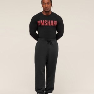 PRIME LONG SLEEVE MUSCLE FIT BLACK – Image 3