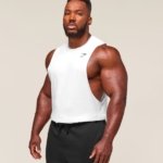DROP ARM TANK WHITE