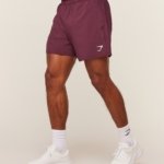 ARRIVAL 5" SHORTS GS IMPACT BURGUNDY