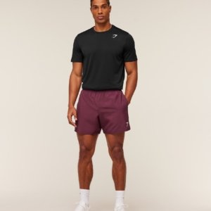 ARRIVAL 5" SHORTS GS IMPACT BURGUNDY – Image 3