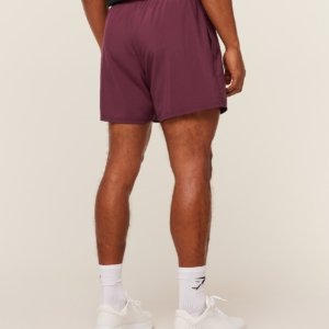 ARRIVAL 5" SHORTS GS IMPACT BURGUNDY – Image 4