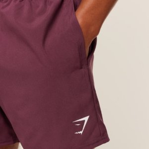 ARRIVAL 5" SHORTS GS IMPACT BURGUNDY – Image 5