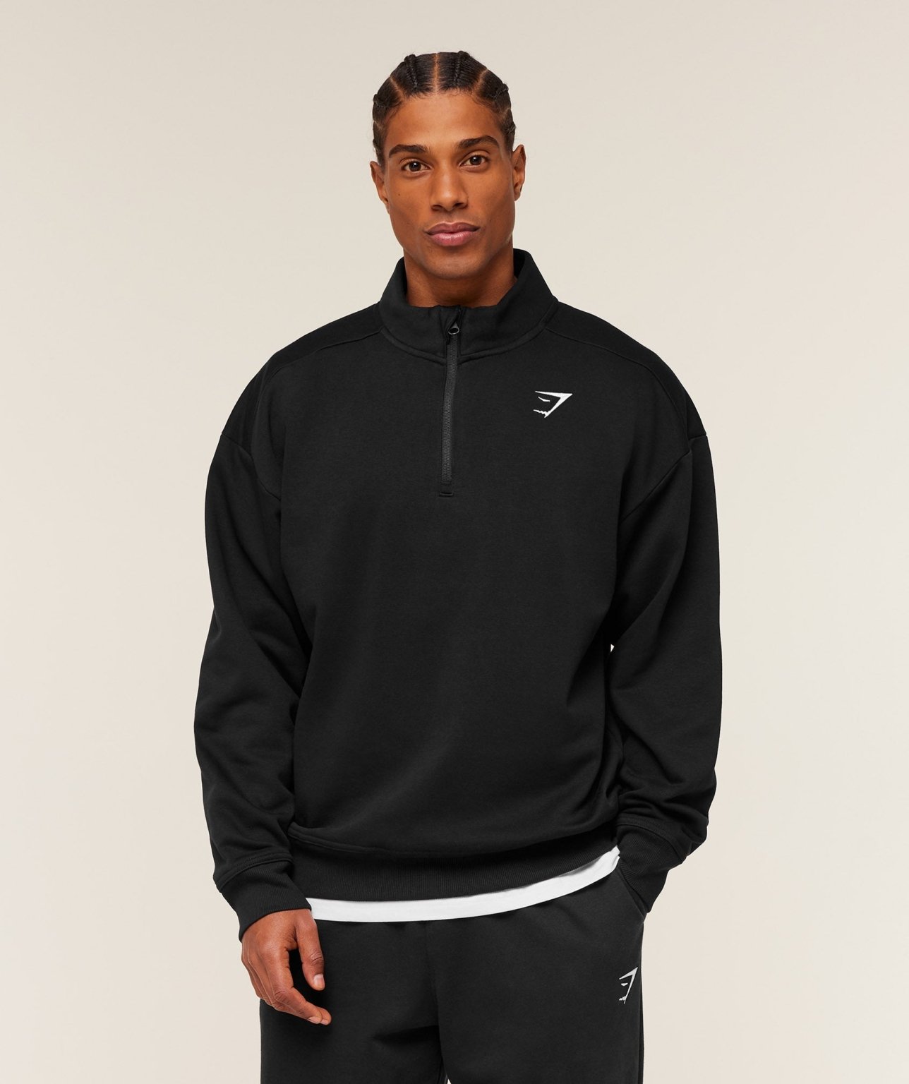 CREST 1/4 ZIP GYMSHARK - My Authentic Store