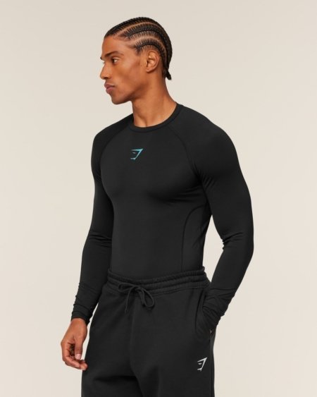 BASELAYER LONGSLEEVE BLUE COMPRESSION - My Authentic Store