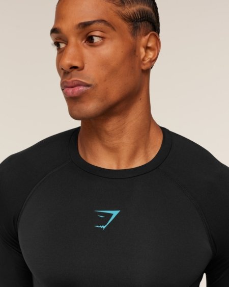 BASELAYER LONGSLEEVE BLUE COMPRESSION - My Authentic Store