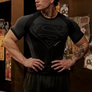 YOUNGLA-SUPERMAN COMPRESSION TEES – Image 1