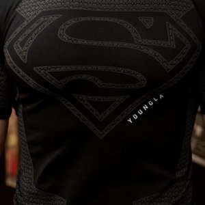 YOUNGLA-SUPERMAN COMPRESSION TEES – Image 2