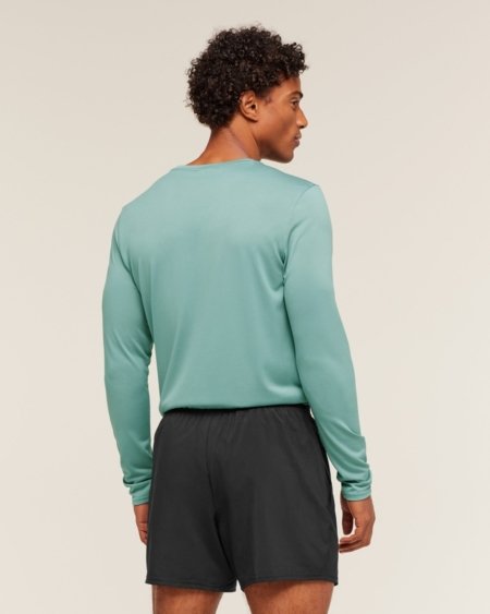 GYMSHARK ARRIVAL LONG SLEEVE T-SHIRT MUTED TEAL - My Authentic Store