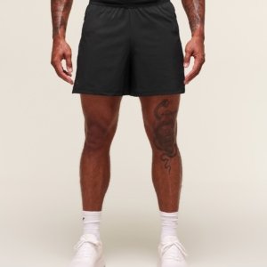 GYMSHARK FIT ELITE 5 SHORT - BLACK – Image 3