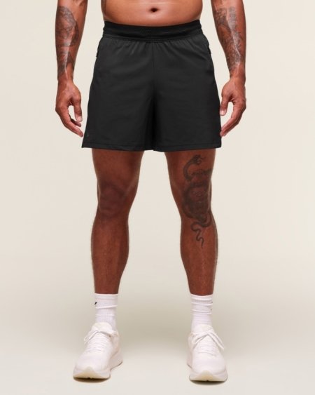 GYMSHARK FIT ELITE 5 SHORT - BLACK - My Authentic Store