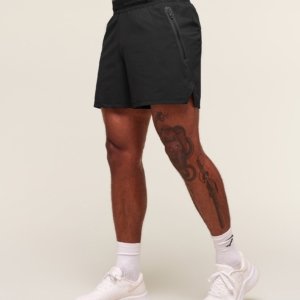 GYMSHARK FIT ELITE 5 SHORT - BLACK – Image 4