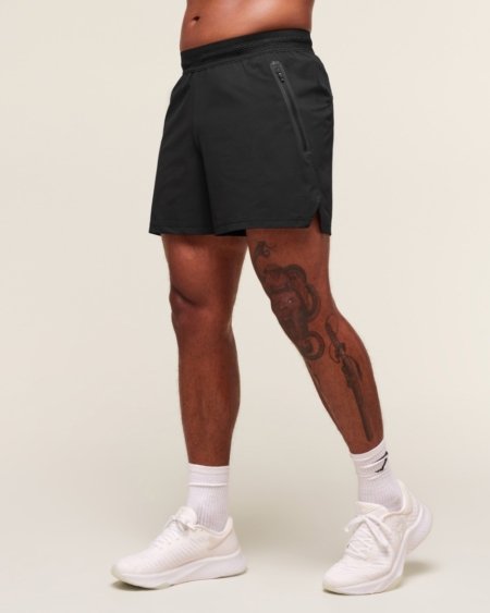 GYMSHARK FIT ELITE 5 SHORT - BLACK - My Authentic Store
