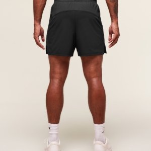 GYMSHARK FIT ELITE 5 SHORT - BLACK – Image 5