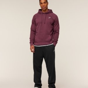 HOODIE CREST BURGUNDY – Image 2