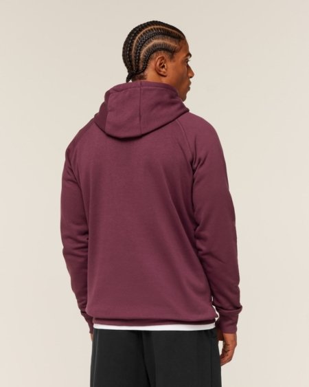 HOODIE CREST BURGUNDY - My Authentic Store