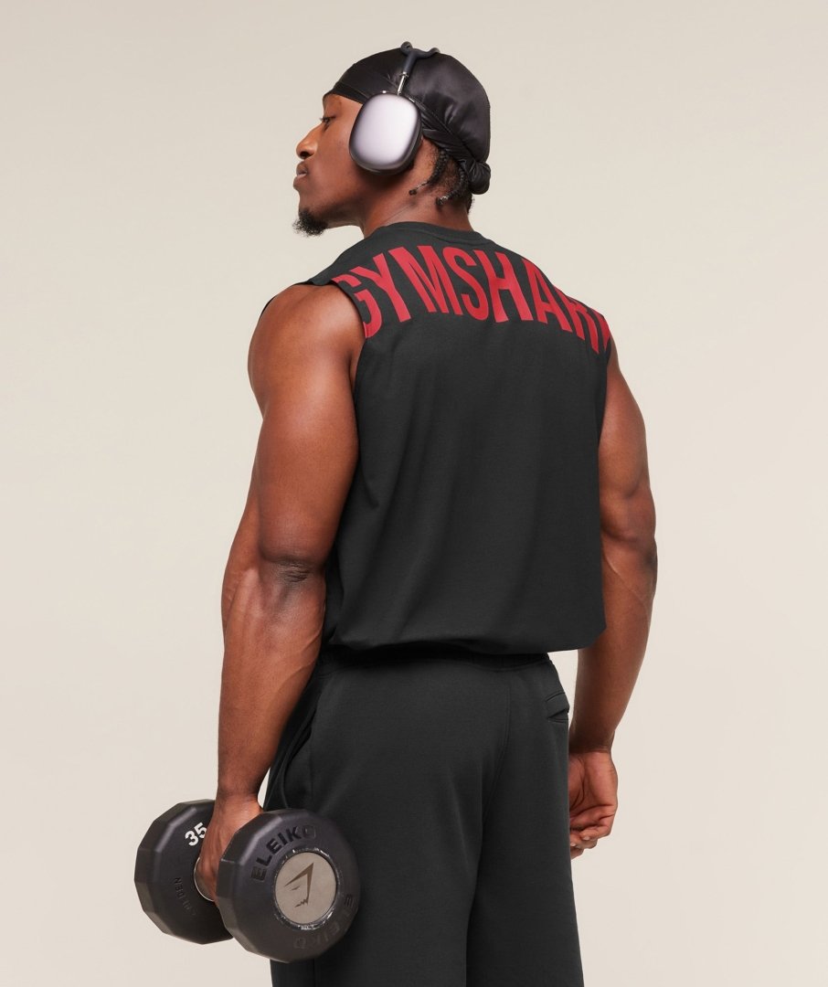 POWER CUT OFF TANK BLACK - My Authentic Store