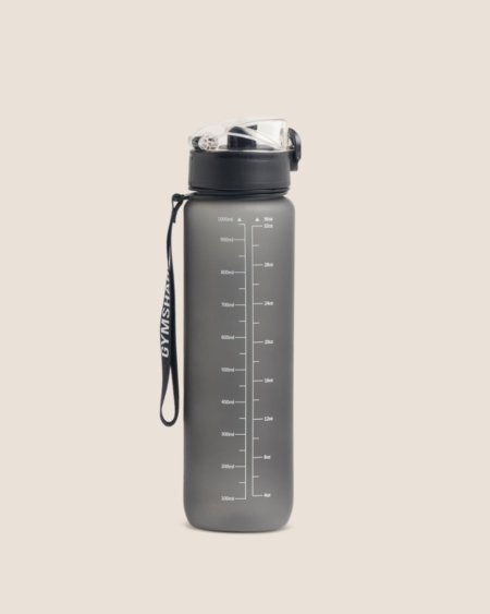 GYMSHARK SPORTS BOTTLE BLACK - My Authentic Store