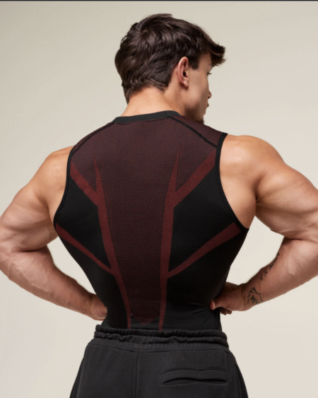 Gymshark Onyx 5.0 Tank - Black/Carmine Red - My Authentic Store