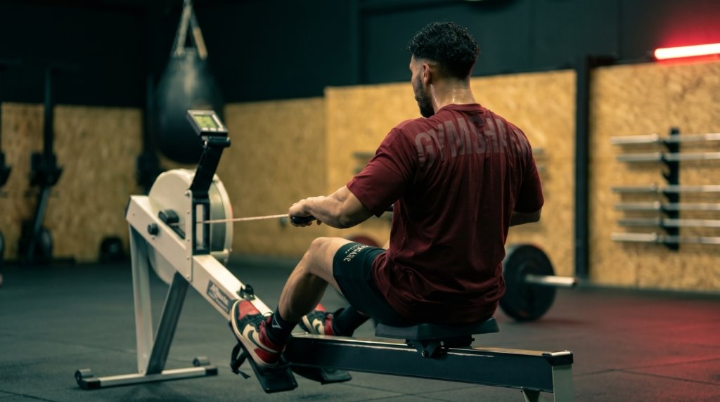 Hamza Elmagradi rowing machine Gymshark bordeaux CrossFit Maroc