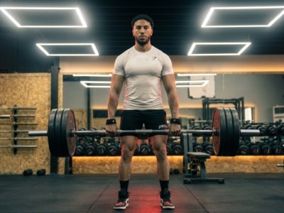 Hamza Elmagradi entraînement intensif CrossFit Gymshark Maroc tenue
