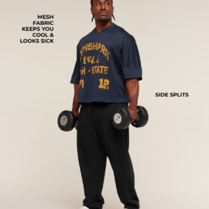 GRAPHIC MESH OVERSIZED T-SHIRT – Image 2