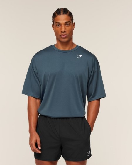 ARRIVAL OVERSIZED T-SHIRT STEALTH BLUE - My Authentic Store