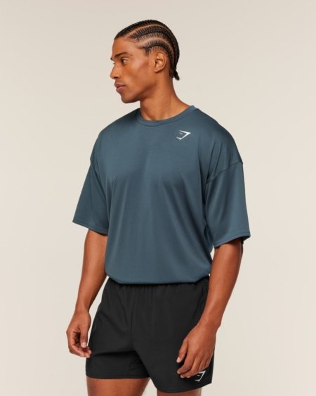 ARRIVAL OVERSIZED T-SHIRT STEALTH BLUE - My Authentic Store