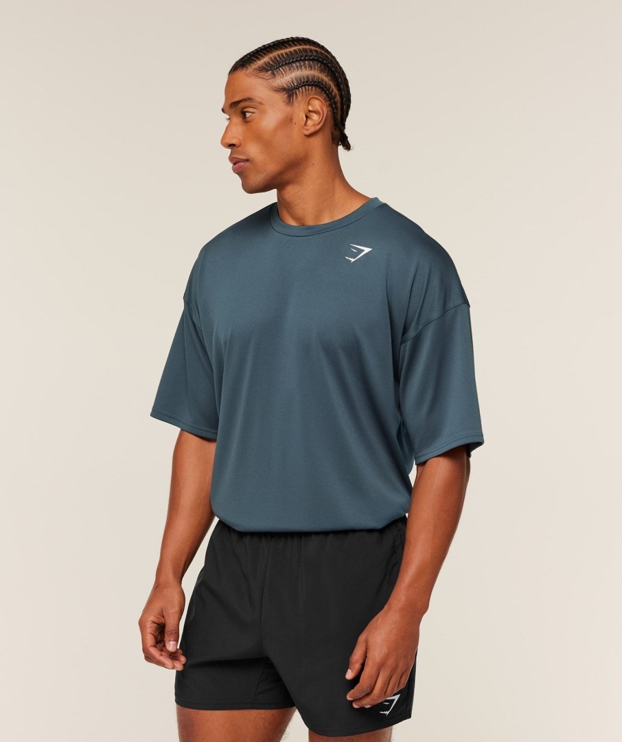 ARRIVAL OVERSIZED T-SHIRT STEALTH BLUE - My Authentic Store