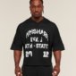GRAPHIC MESH OVERSIZED T-SHIRT - My Authentic Store