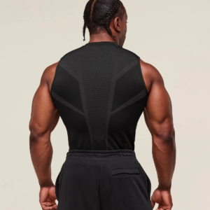Gymshark Onyx 5.0 Tank - Black/Onyx Grey – Image 2