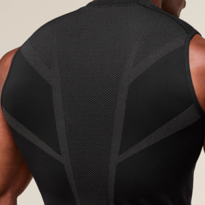 Gymshark Onyx 5.0 Tank - Black/Onyx Grey – Image 3