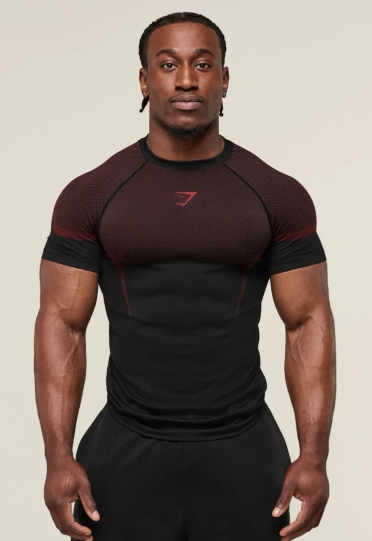 onyx 5 0 seamless t-shirt Gymshark Maroc — 100% authentique