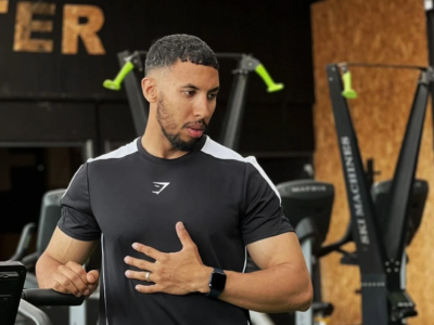 Hamza Elmagradi t-shirt respirant Gymshark CrossFit Maroc performer sec