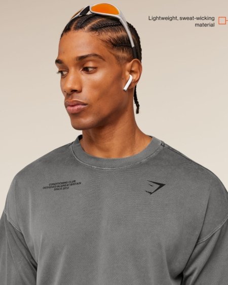 CONDITIONING CLUB WASHED T-SHIRT – Image 2