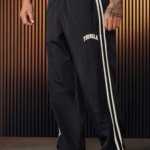YoungLA 249 Flagship Track Pants Black - vue de face