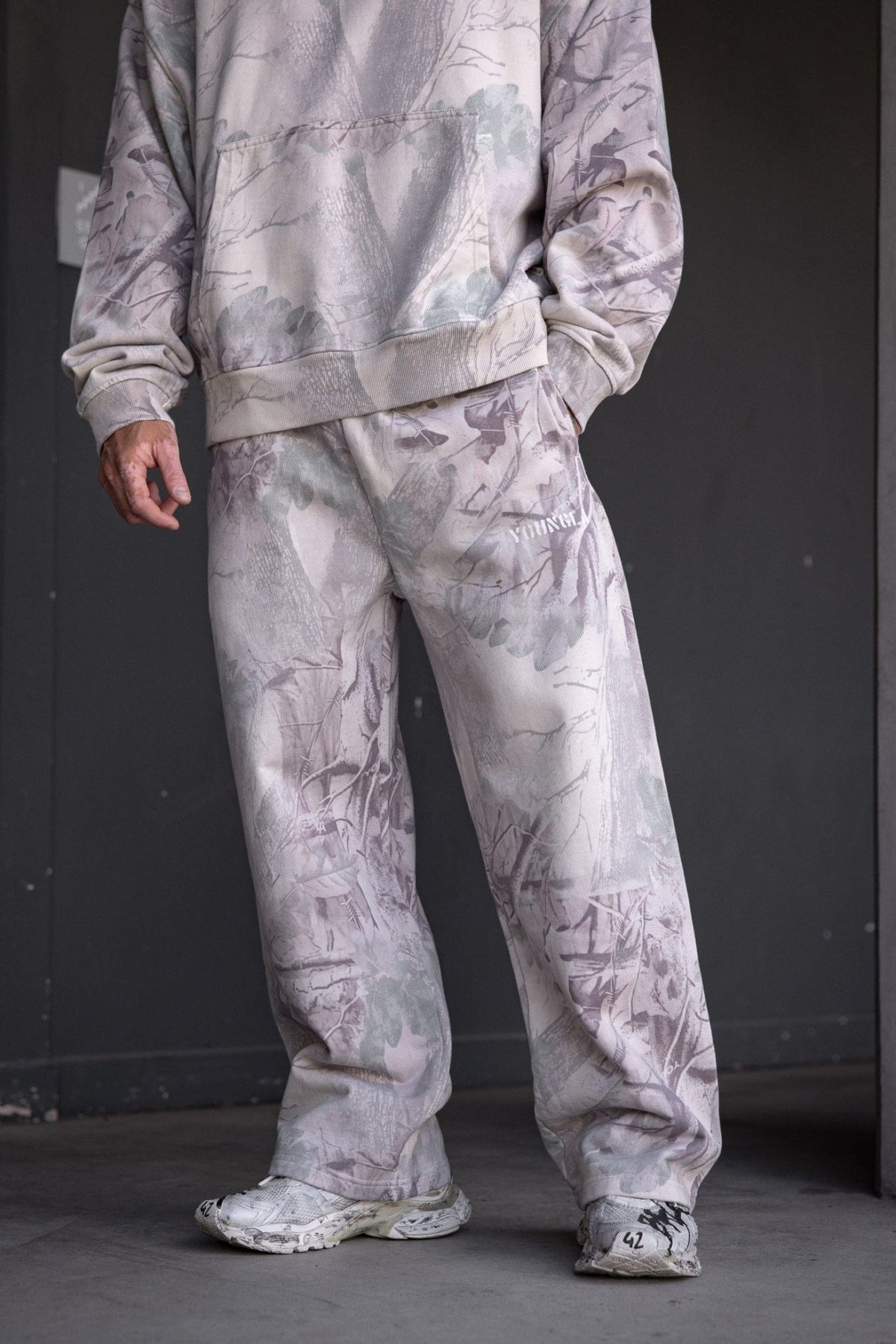YoungLA 2094 Tree Camo Sweats - lifestyle