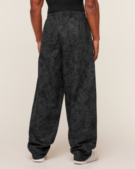 Détail du jogger Gymshark Straight Leg Pumper Pants Black Onyx Grey