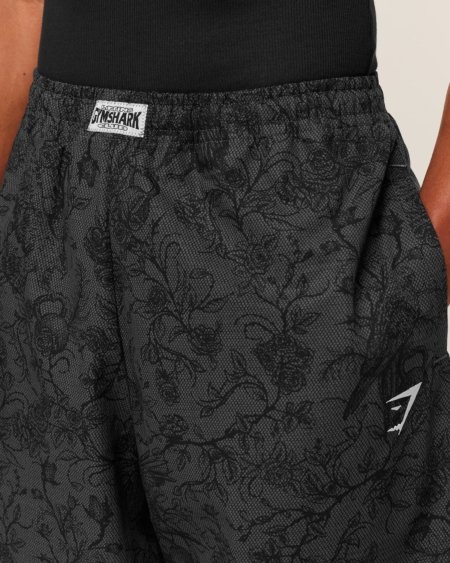 Gymshark Straight Leg Pumper Pants Black Onyx Grey vu de dos