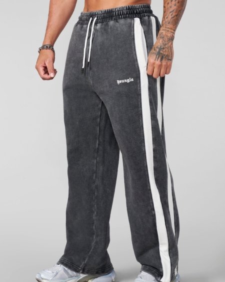 classic strip baggy joggers washed YoungLA Maroc — 100% authentique