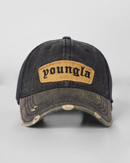 vintage dad hats black YoungLA Maroc — 100% authentique