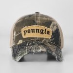 vintage dad hats green tree YoungLA Maroc — 100% authentique