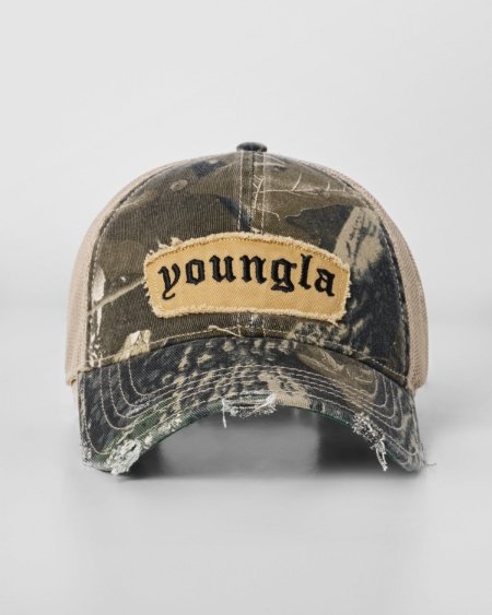 vintage dad hats green tree YoungLA Maroc — 100% authentique