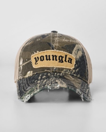 vintage dad hats green tree YoungLA Maroc — 100% authentique